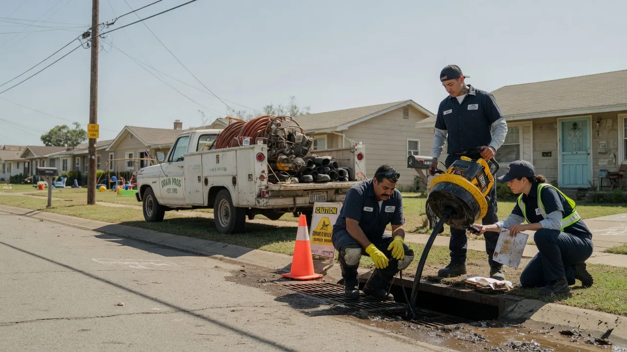 Drain Cleaning in Earth, TX near me